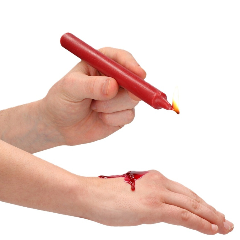 Ouch! Teasing Wax Candles Parafin 4-pack Mixed Colors - Masážne sviečky 1