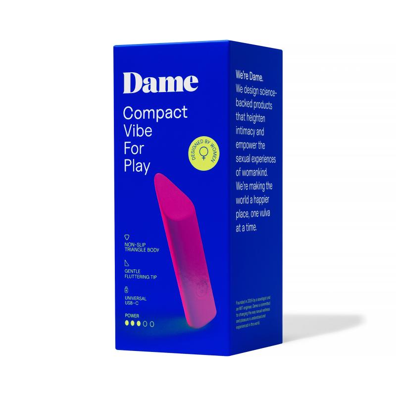 Dame - Zig Compact Vibrator Magenta 3