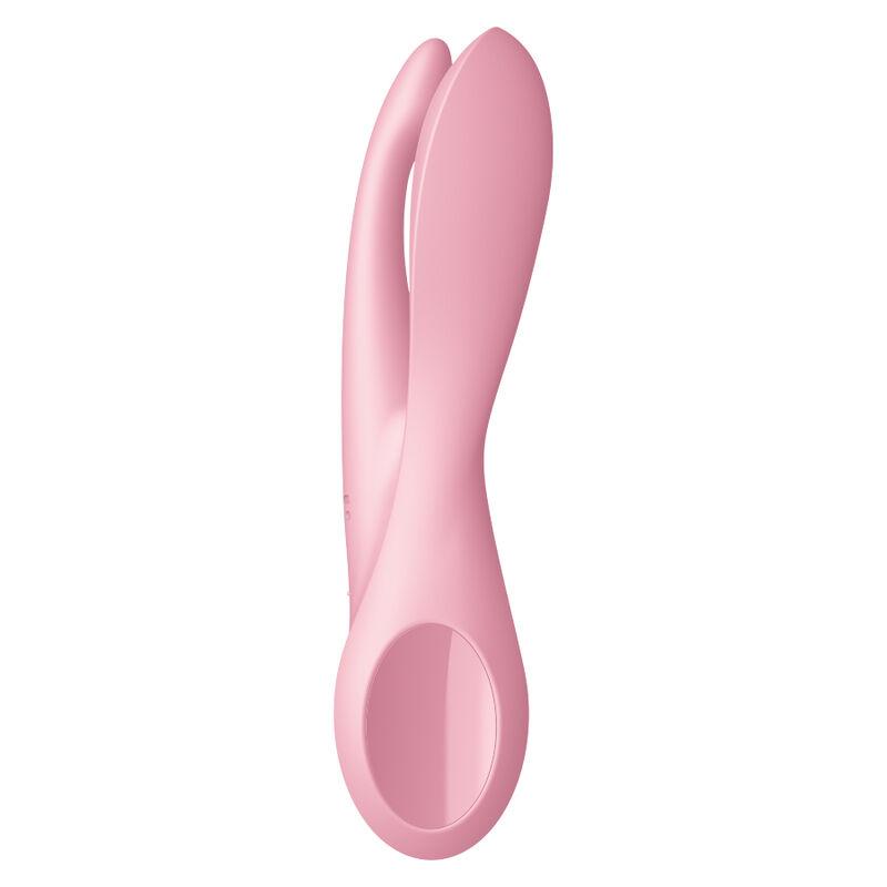 Satisfyer Threesome 1 Vibrator - Pink 3
