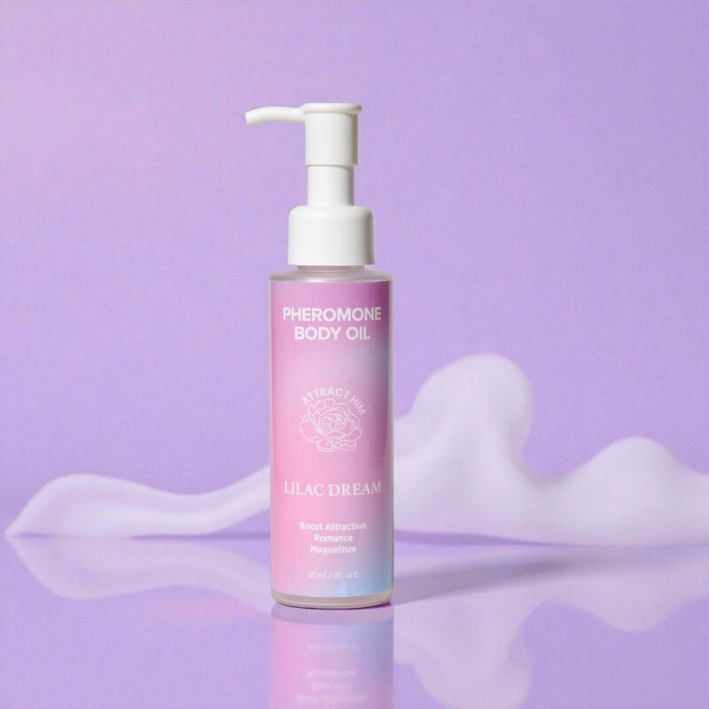 Eye of love - bloom lilac dream body oil with pheromones 120 ml 2