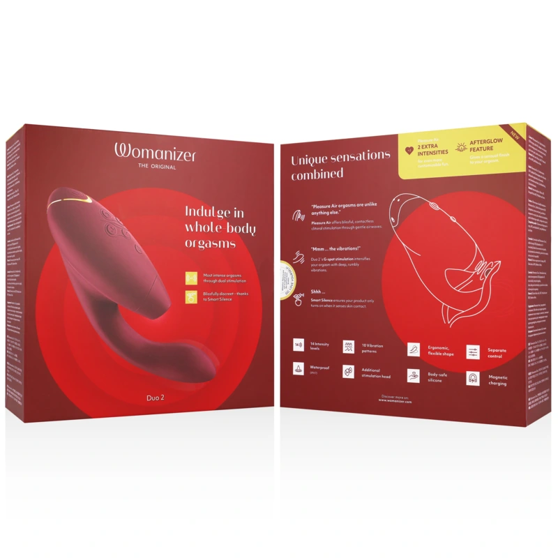 Womanizer - duo 2 stimulator bordeaux 6