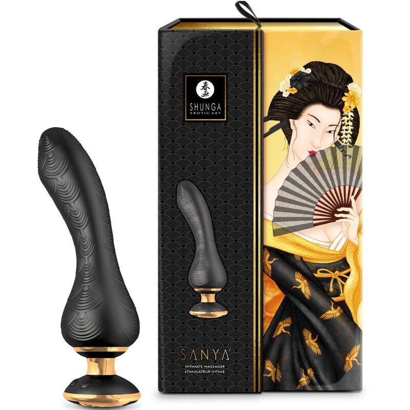 Shunga - Sanya Intimate Massager Black - Vibrátor