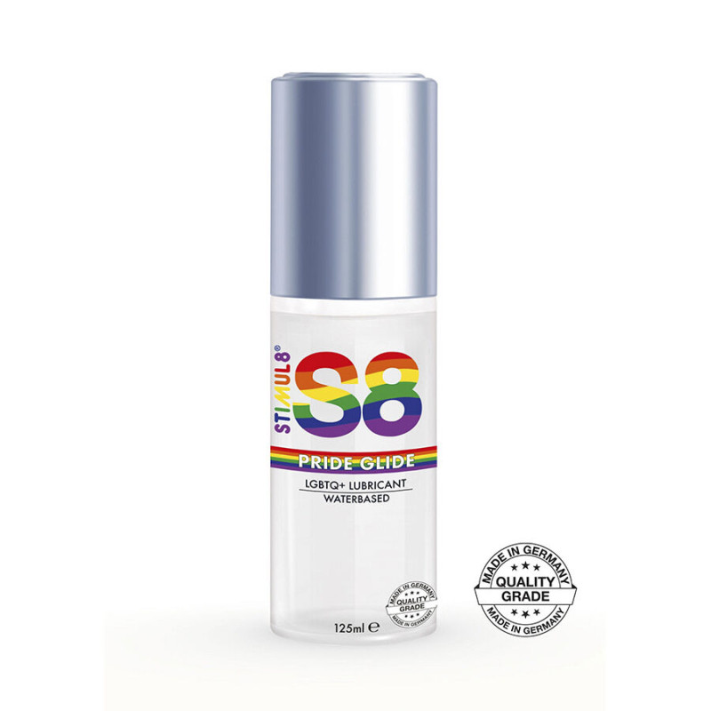 Stimul8 - s8 glide pride lubricant 125 ml 1