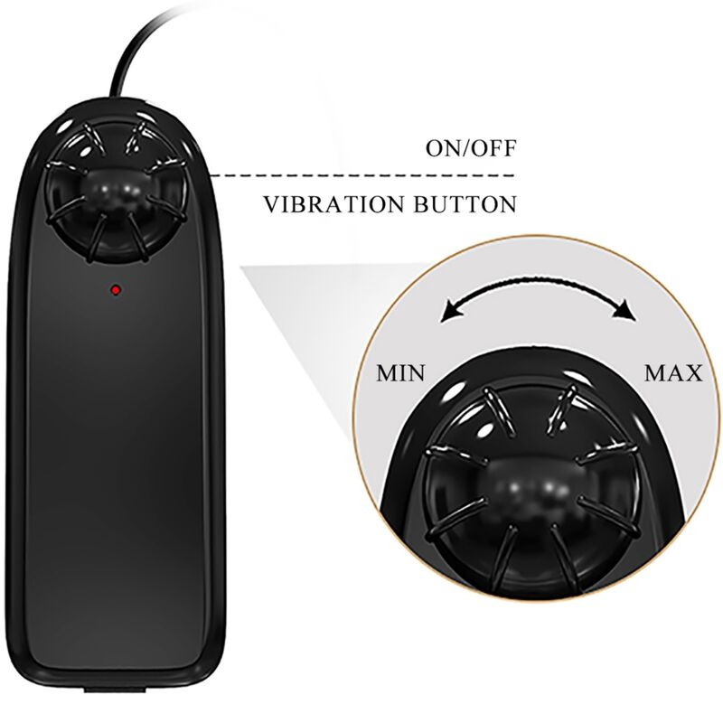 Baile - catoblepas realistic vibrator 20.6 cm flesh remote control 5