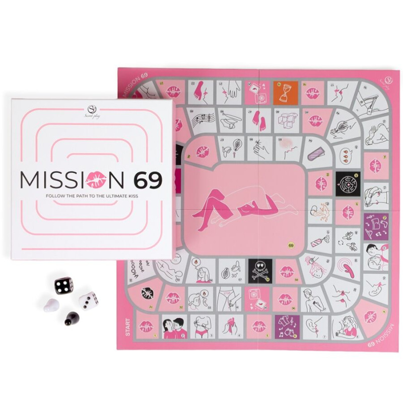 Secret play - board game for couples "mission 69" 2
