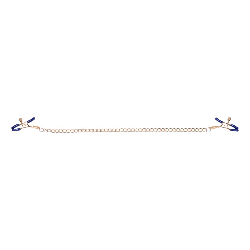 Sportsheets - Cougar Chained Nipple Clamps Gold 1