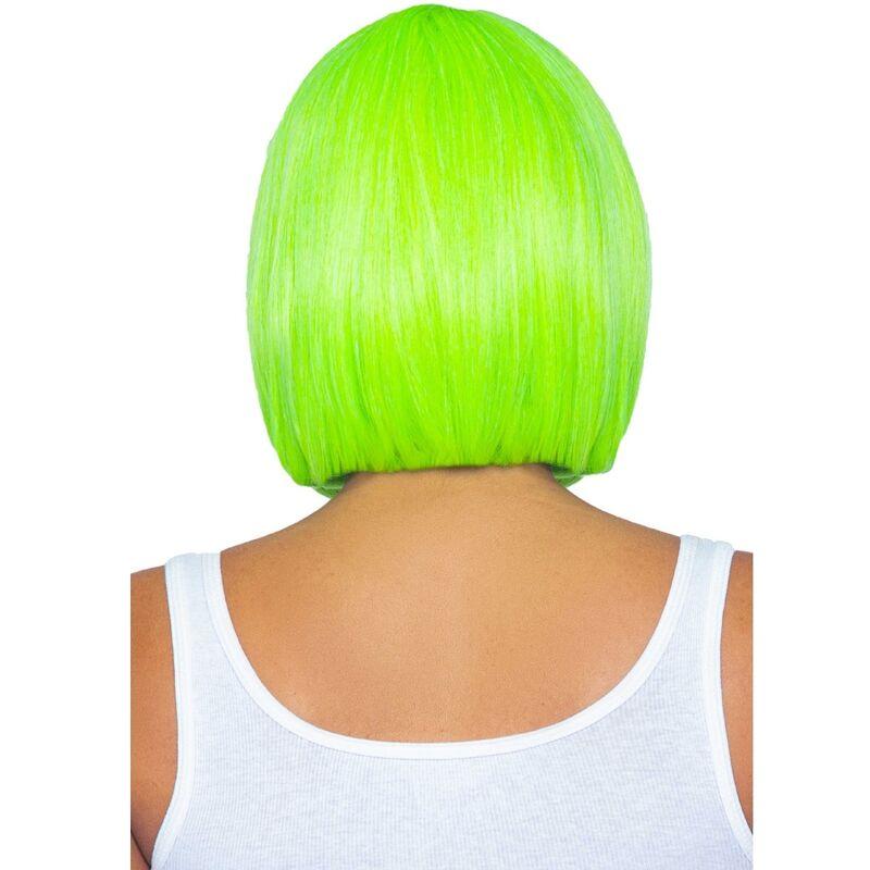 Leg avenue - fluorescent bob wig neon green 1