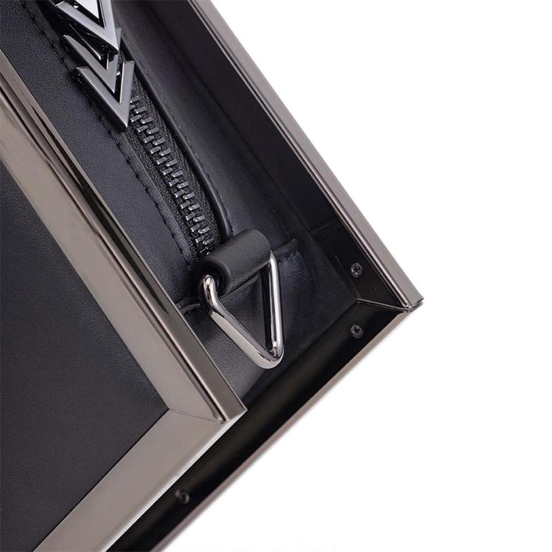 Lockink - Mysterious Square Kink Bag -Black 9