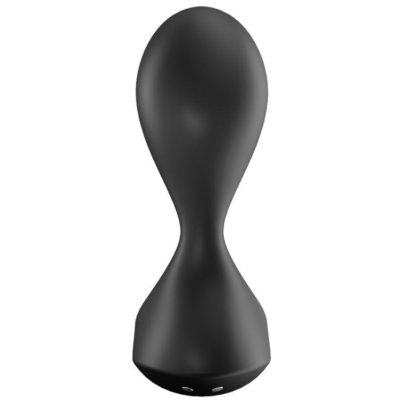 Satisfyer Sweet Seal Vibrating Plug Black - Vibračný Análny Kolík 2