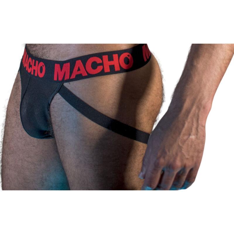 Macho - Mx26x2 Jock Black/Red S 1