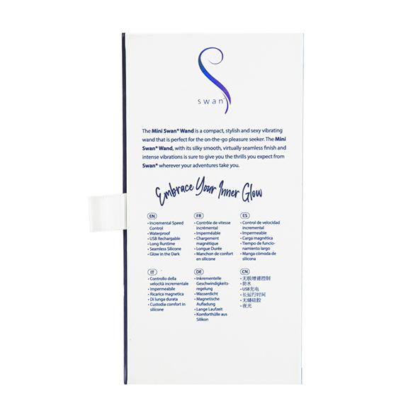 Swan - The Mini Swan Wand Glow In The Dark Blue 13