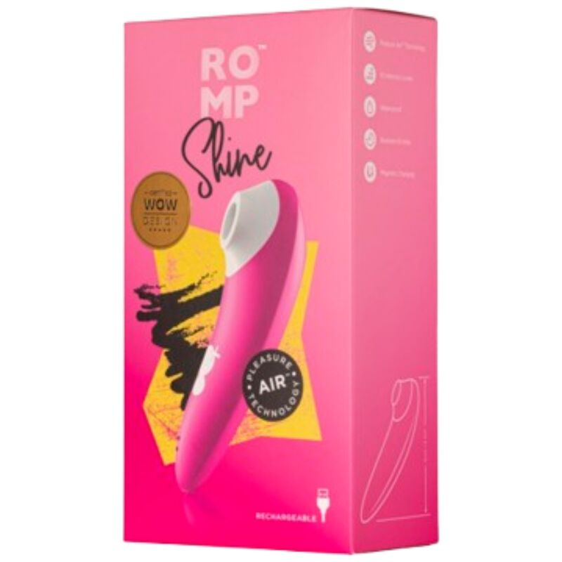 Romp - shine x clitoral suction 10 levels pink 7