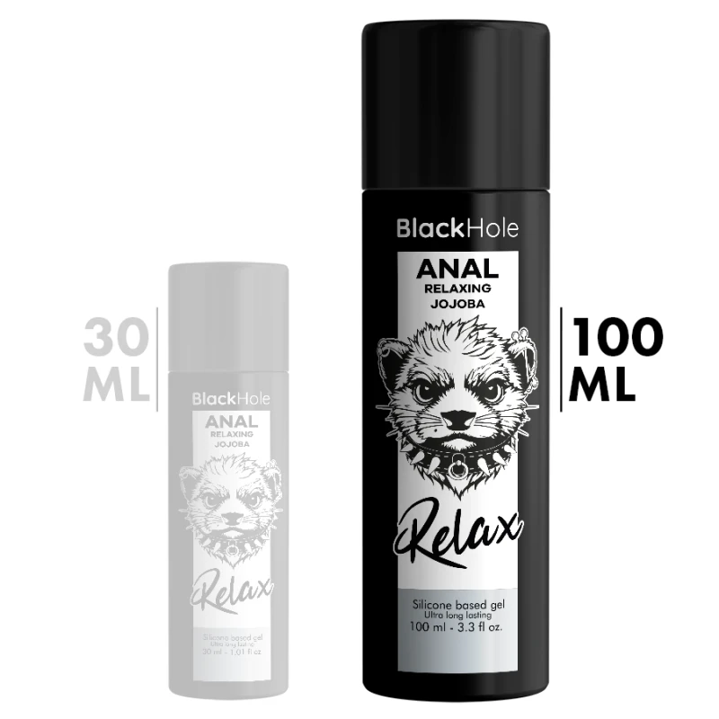 Black hole - anal relaxing jojoba relax silicone base 100 ml 1