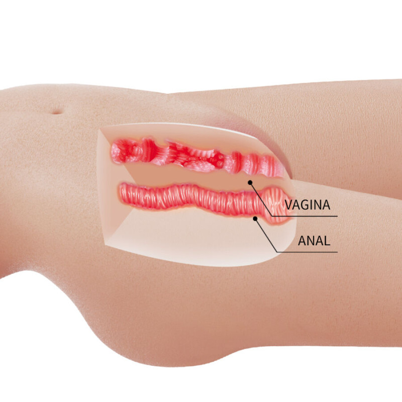 Crazy bull - mia realistic female torso vagina and anal 8.5 kg 4