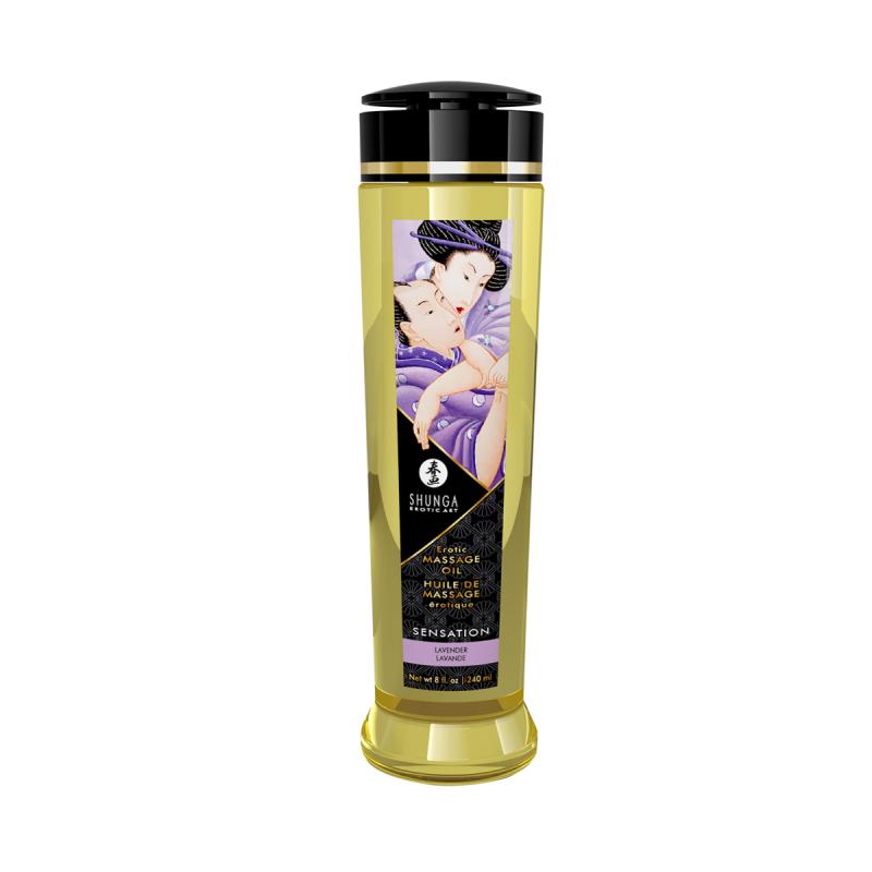 Shunga - Massage Oil Sensation/Lavender 240 ml