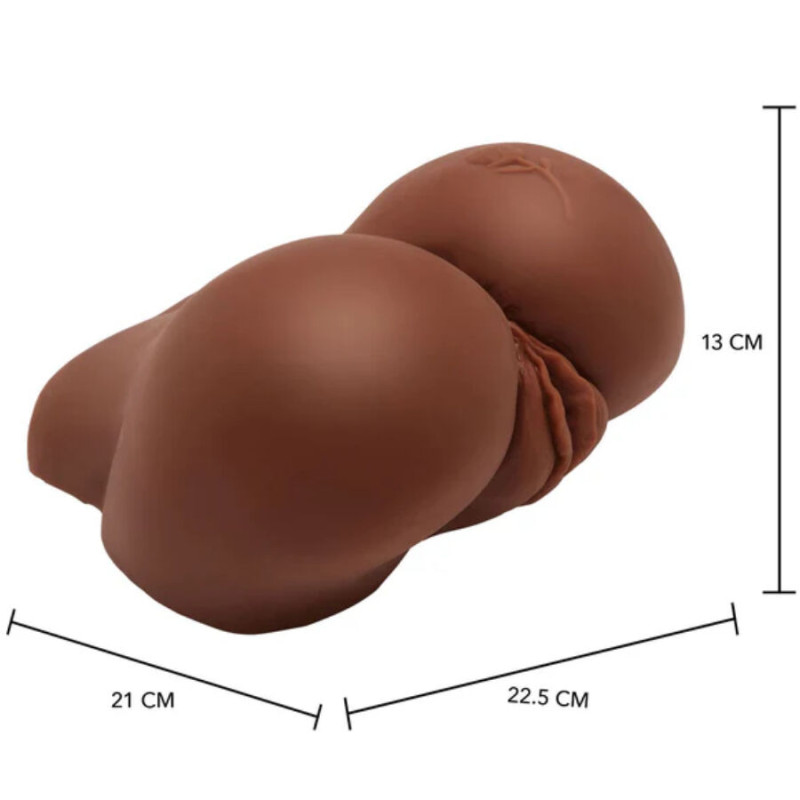 Act Big Ass With Vibrator Brown - Masturbátor Torzo 4