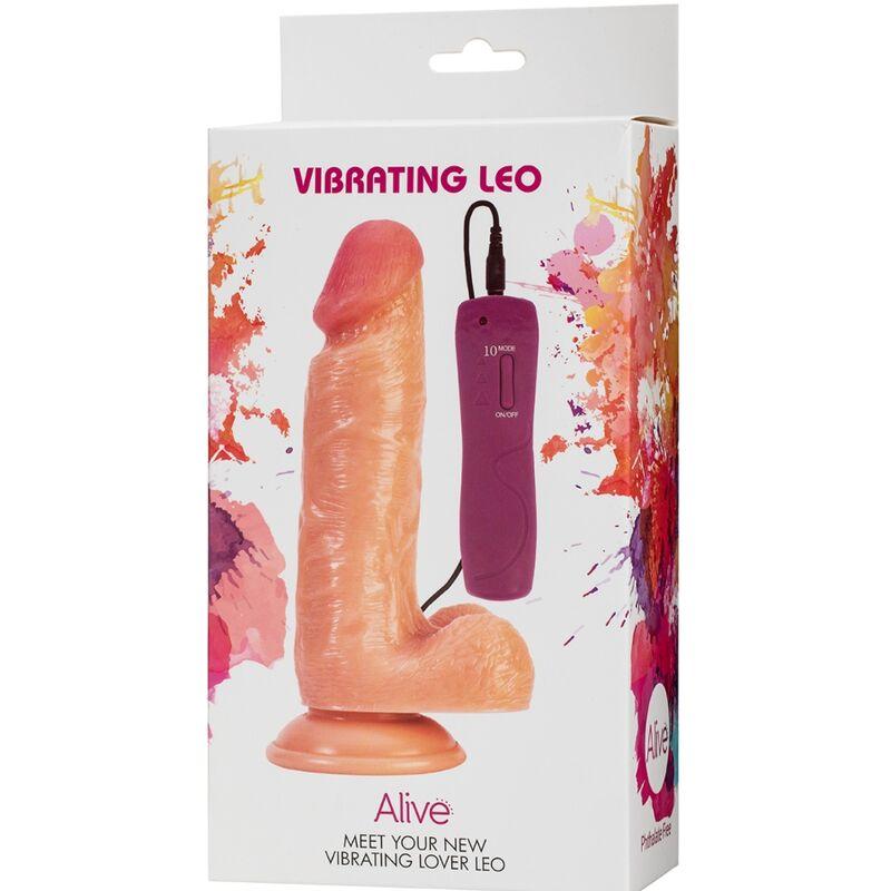 Alive - Leo Realistic Penis Vibrator 17 Cm
