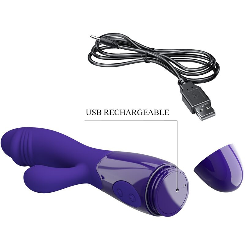Pretty love - snappy youth vibrator & g-spot stimulator violet 4