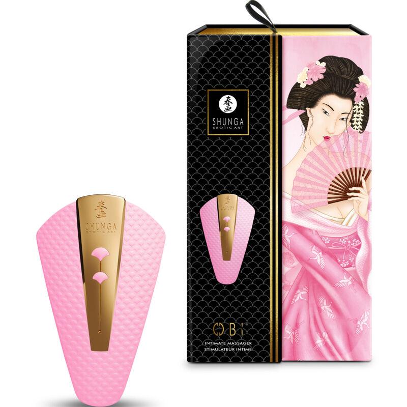 Shunga - Obi Intimate Massager Pink 3