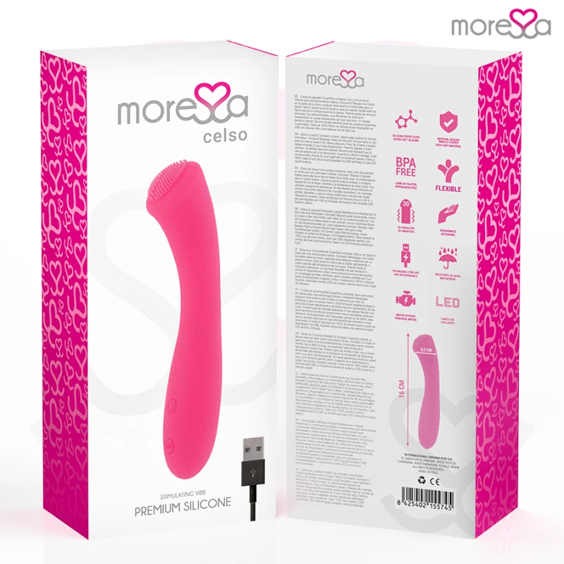 Moressa - celso premium silicone rechargeable 6