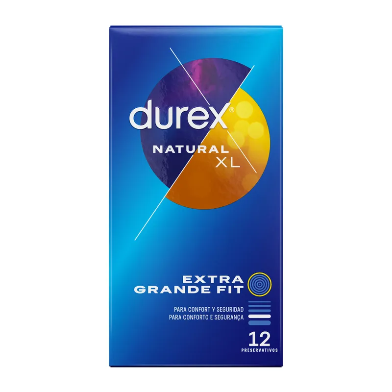Durex Natural Xl 12 Uds - Kondómy 1