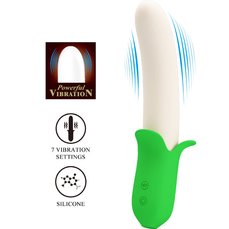 Pretty love - banana knight super power 7 silicone vibrations 2
