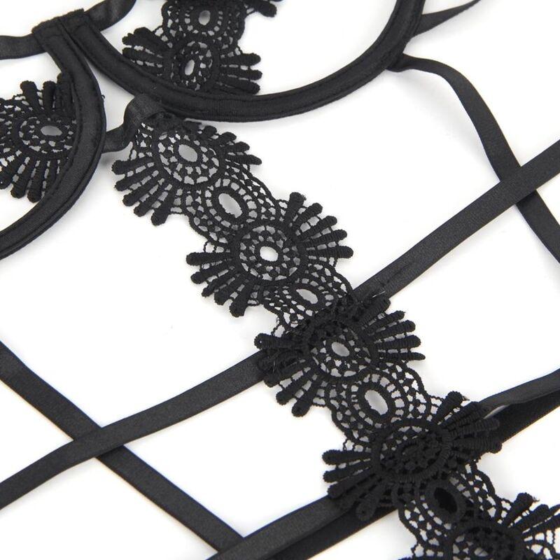 Subblime Strappy Lace Teddy S/M 4