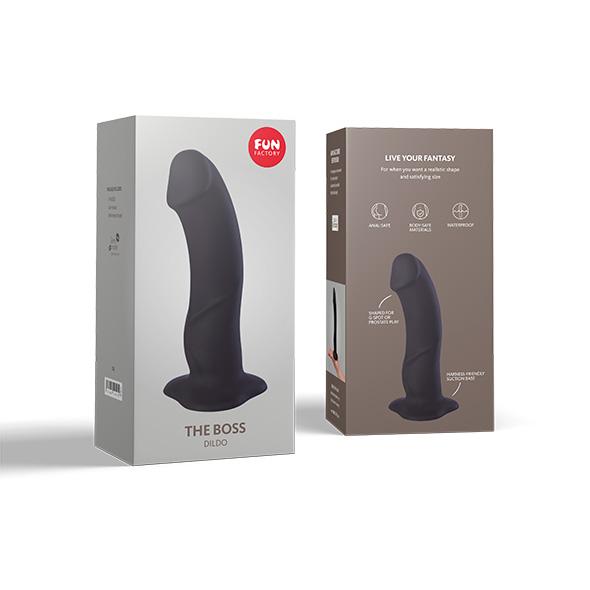 Fun Factory - The Boss Stub Dildo Black 5