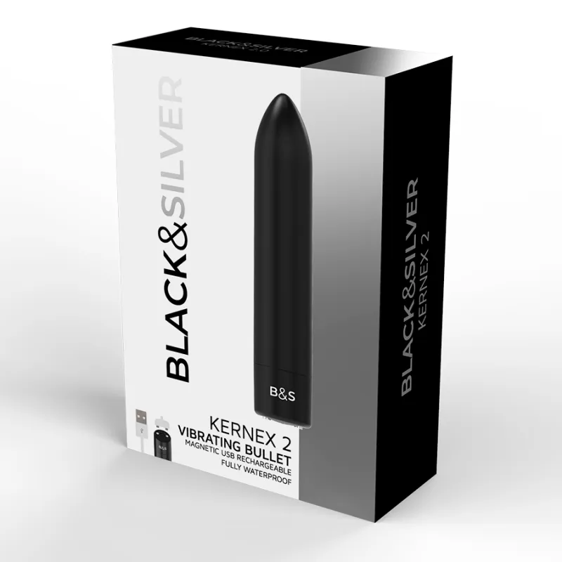 Black&Silver Kernex 2 Black - Vibrátor