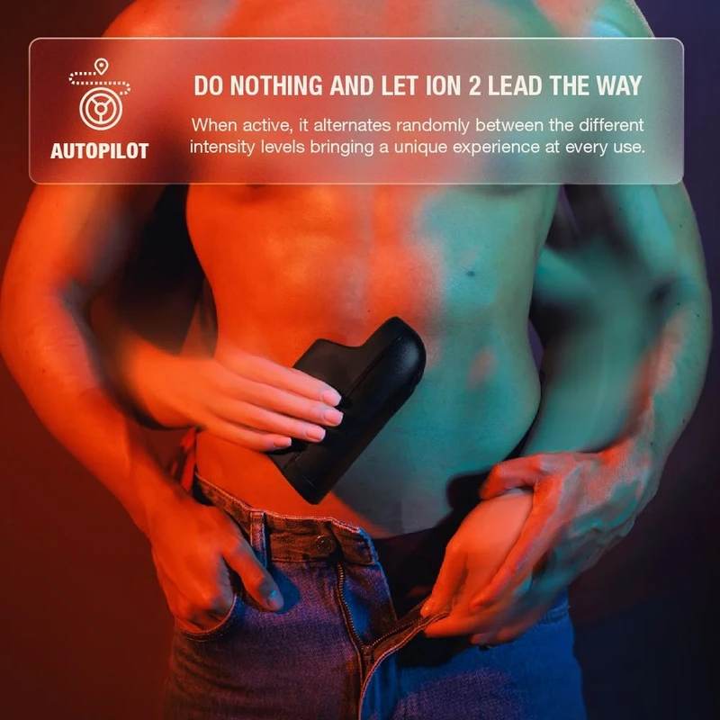 Arcwave - ion 2 male stroker with pulsating airwave stimulation black 8