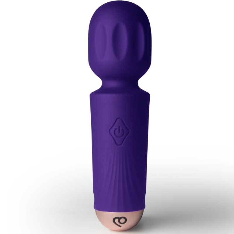 Rocks-off - mini rechargeable wand 16 functions violet dream