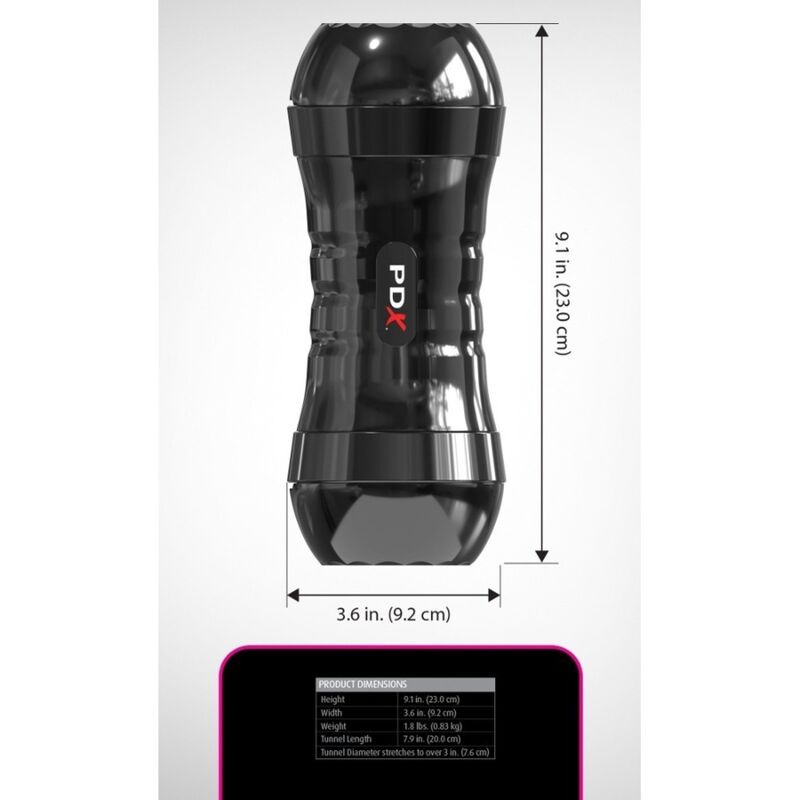Pdx extreme - wet pussies super flip-a-pussy over reversible stroker 21.6 cm 5