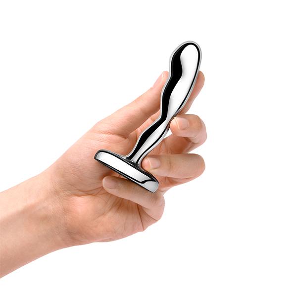 B-Vibe - Stainless Steel Prostate Plug Silver