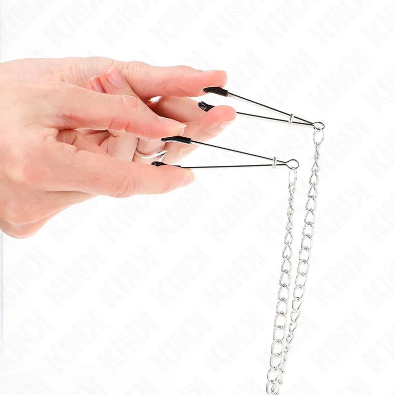 Kink - Triple Nipple And Clit Clamps With Chain Model 1 1