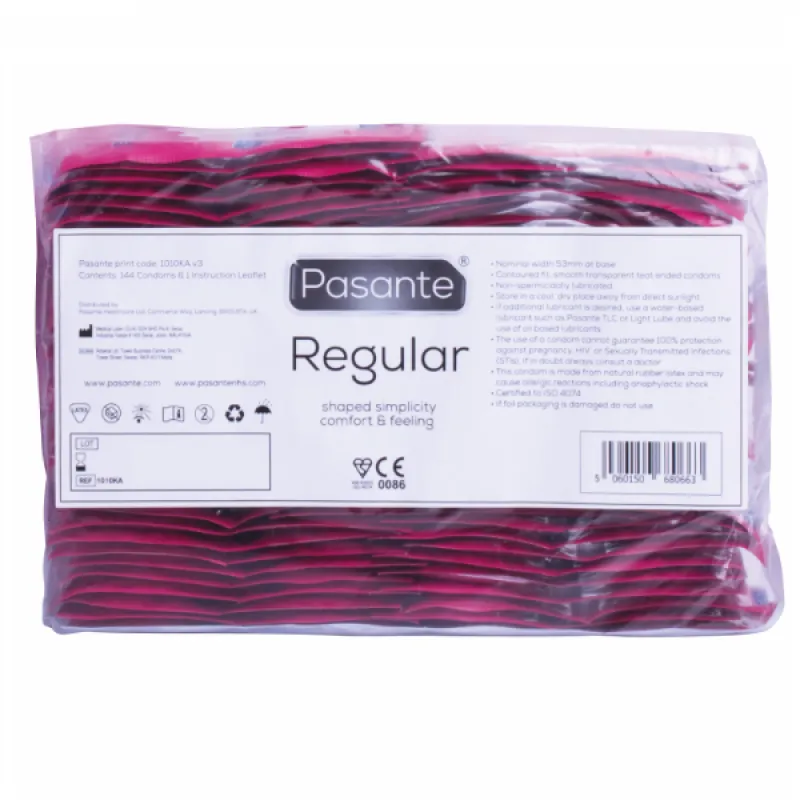 Pasante Through Condom Regular Range 144 Units 1
