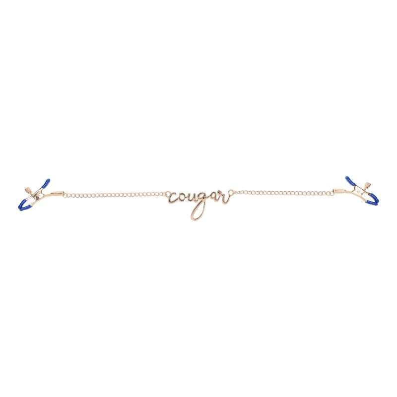 Sportsheets - Cougar Nipple Clamps Gold 3