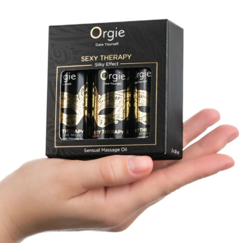 Orgie - sexy therapy mini size collection sensual massage oils 3 x 30 ml 2