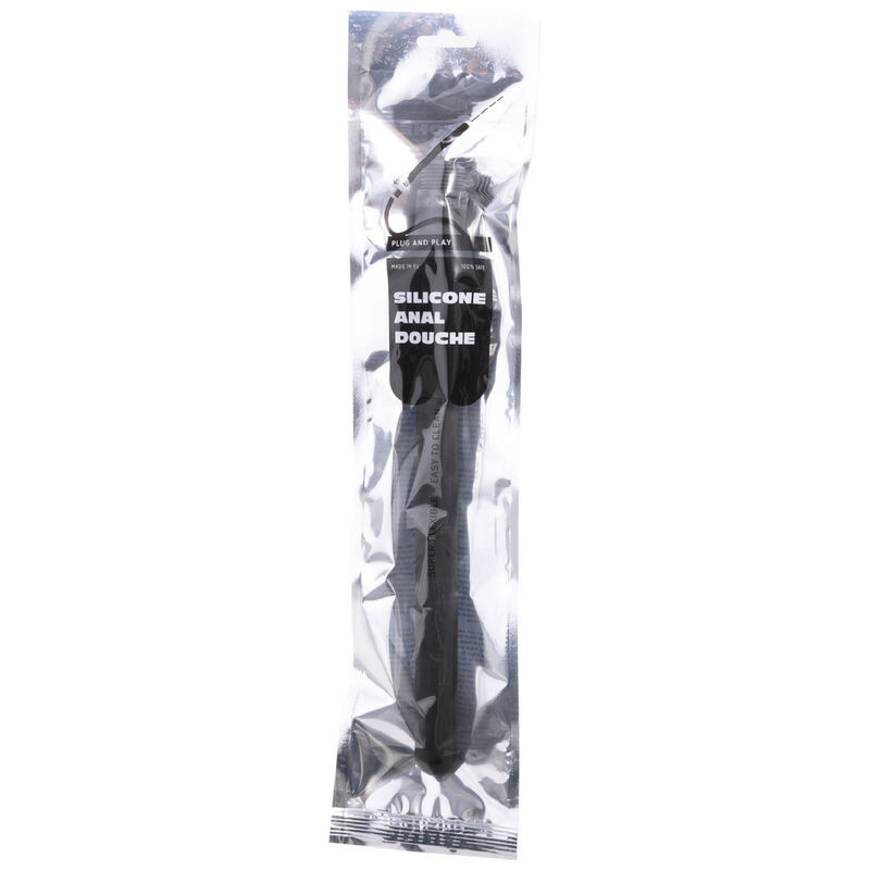 All black - shower anal silicone sistema stopper 27 cm 1