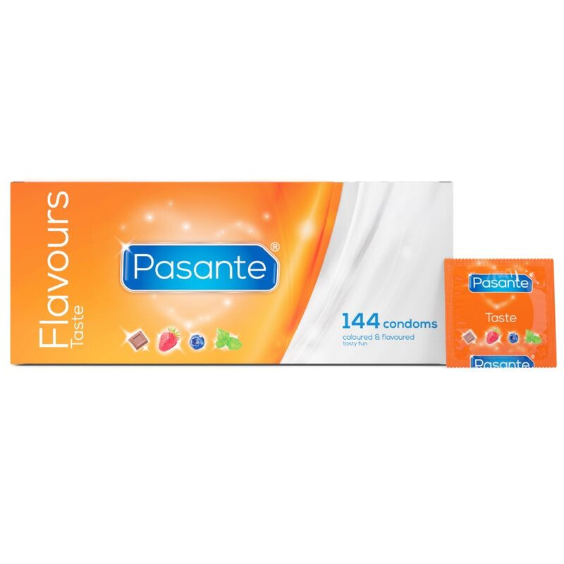 Pasante - kondómy ochutené 144 ks 2