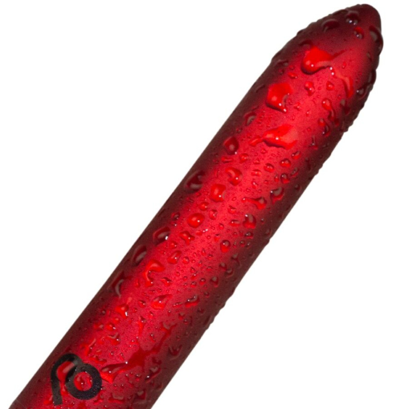 Rocks-off - rechargeable vibrating bullet poppy red 1