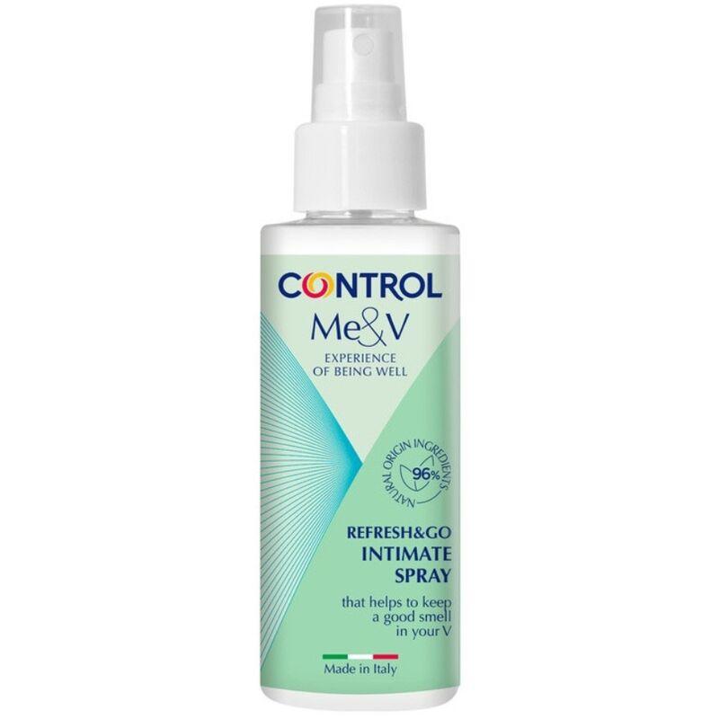 Control Refresh&Amp;Go Intimate Spray Vaginal Good Smell 100 Ml