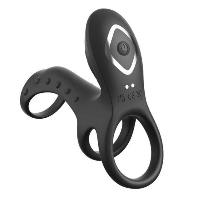 Fantasy c-ringz - ultimate couples cage pro vibrating cock ring 19.5 cm 2