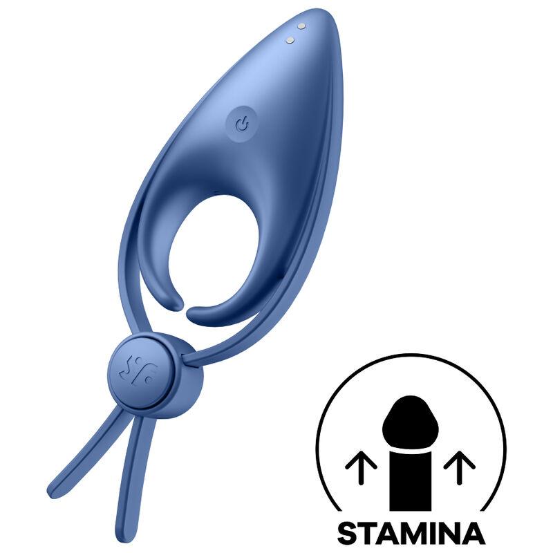 Satisfyer Sniper  Ring Vibrator Blue - Vibračný Krúžok