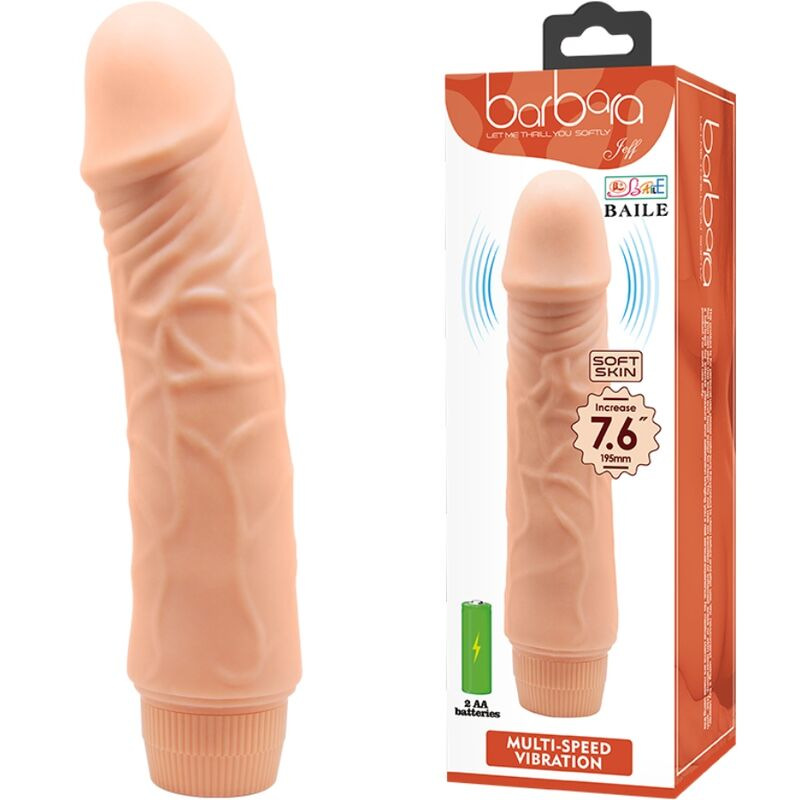 Baile - barbara realistic vibrator 20 cm 1