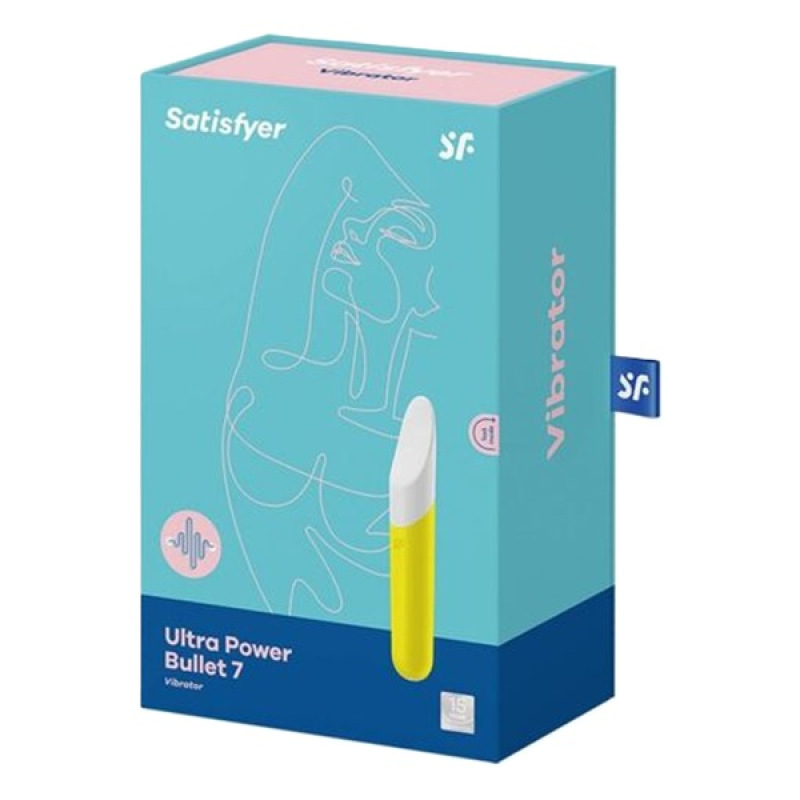 Satisfyer - ultra power bullet 7 yellow 1