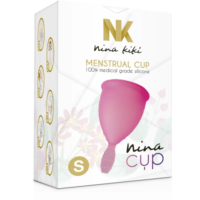 Nina Cup Menstrual Cup Size Pink S