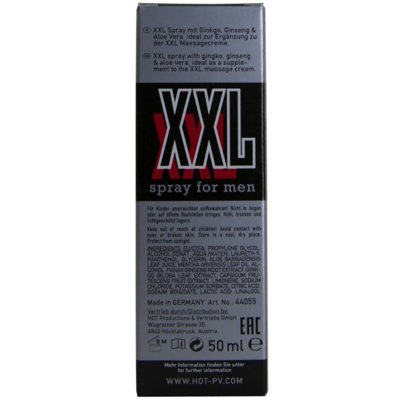 Hot - xxl spray for men 50 ml 3