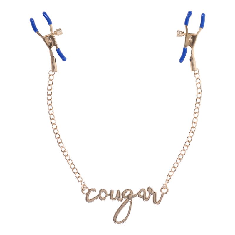 Sportsheets - Cougar Nipple Clamps Gold 1