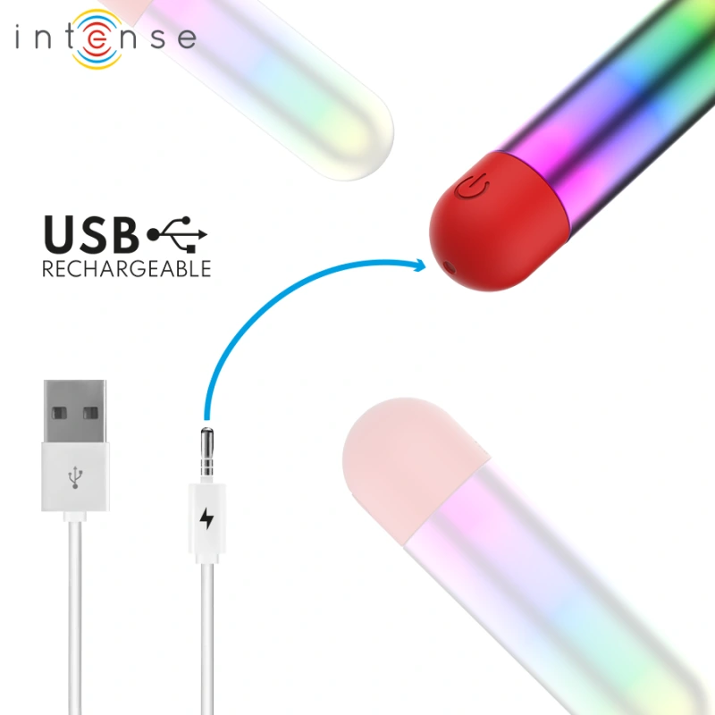 Intense - debbie rainbow clitoris vibrating bullet 3