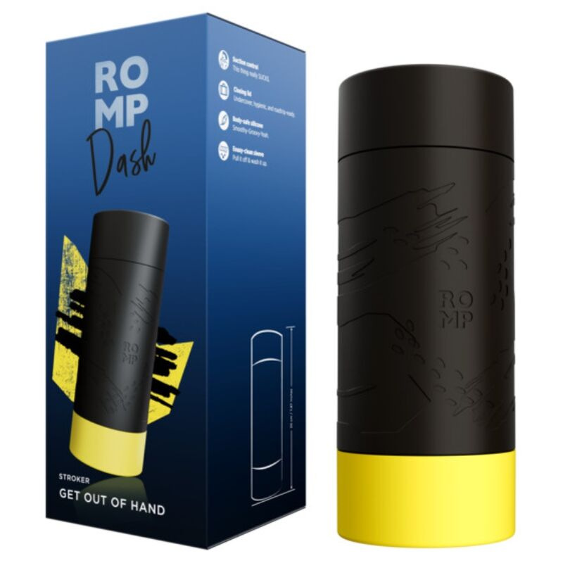 Romp - dash male masturbator with suction control 20 cm 10